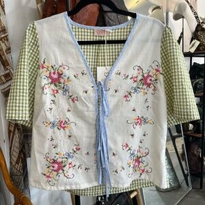 Relax Re-Lux Blouse with Tie